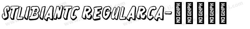 STLibianTC RegularCa字体转换
